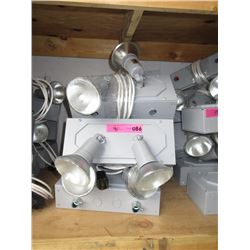 8 Directional Double Light Fixtures