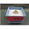 Image 2 : Peridot Tanzanite & Diamond Dinner Ring
