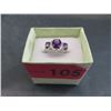 Image 2 : Stunning Amethyst & Diamond Ring