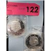 Image 1 : Two 1 Oz. Silver Clad 2017 Donald Trump Rounds
