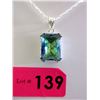Image 1 : 55 CTW Museum Size Mystic Topaz Necklace