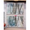 Image 1 : Pair of Abstract Canvas Wall Art