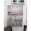 Image 1 : Pair of Abstract Canvas Wall Art