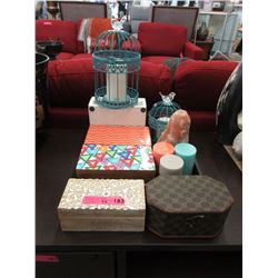 Decorative Boxes, Candle Holders & Salt Lamp Shade