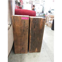 Pair of Wood Pedestals