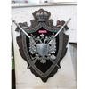 Image 1 : Wood & Metal Heraldic Sign