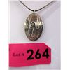 Image 1 : First Nations Hand Carved Hummingbird Necklace