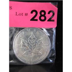 1 Oz. Canada Maple Leaf .9999 Silver Coin