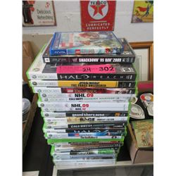 24 Assorted Console Games - Mostly XBOX 360