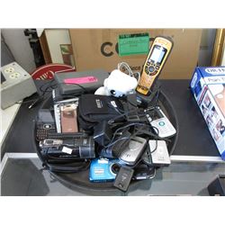 Assorted Phones, Cell Phones & Cameras