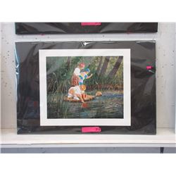 Chris MacClure A/P Print "Releasing the Fry"