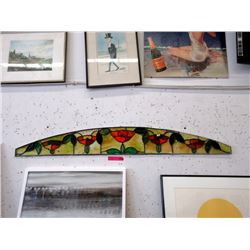Curved Stained Glass Panel