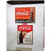 Image 1 : 2 New Coca-Cola Tin Signs with Vintage Images