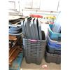 Image 1 : 11 Rubbermaid Totes with Lids