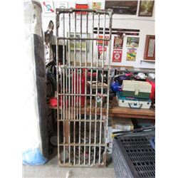 Vintage BC Penitentiary Prison Door ca1870