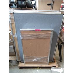 12 Assorted Cork Boards
