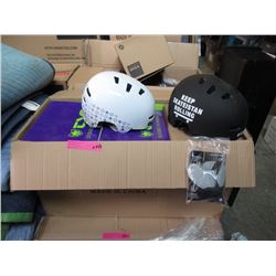 Case of 6 New Assorted TSG Helmets