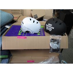 Case of 6 New Assorted TSG Helmets