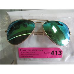 New Ray Ban Aviator Sunglasses - Reflective Lenses