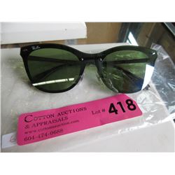 New Ray Ban Cats Eye Sunglasses - Blue Lenses