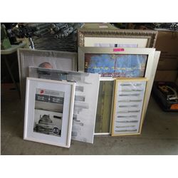 10 Assorted Framed Art