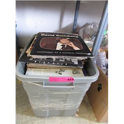 Large Tote of Assorted LP Records