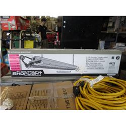 Three 4 Light Heavy Duty Shop Lights in Boxes