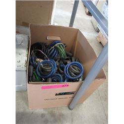 Box of Keyed Bicycle Locks with Keys