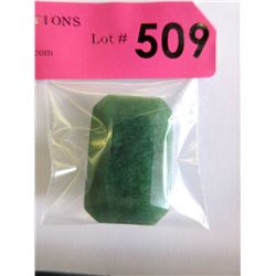 113 Carat Faceted Emerald Gemstone - Emerald Cut