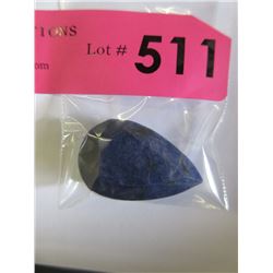 100 Carat Pear Shaped Sapphire Gemstone