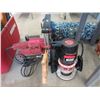 Image 1 : Electric Router, Belt Sander & Manual Saw w/ Guide