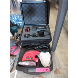 Underwater Light & Electric Sander