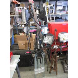 125 Volt LED Work Light on Metal Stand