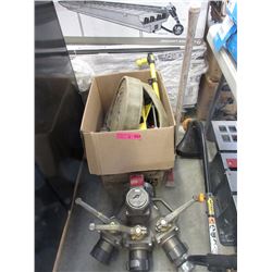 Fire Hose, Axe & Triple Shut Off Valve