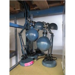 4 New Adjustable Desk Lamps