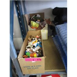 2 Boxes of Beanie Babies with Tags