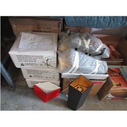 5 Boxes of Wall Sconces & Food Graters