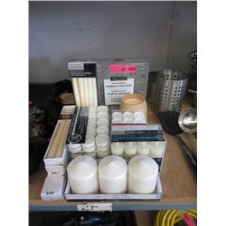 14 Packages of Assorted New Candles