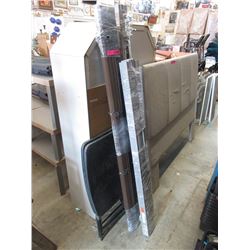 3 Blinds a Small Folding Table