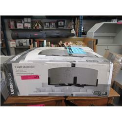 Uberhaus 5 Light Chandelier