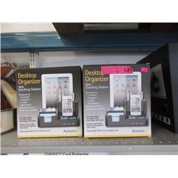 6 New Desk Top Organizers with Docking Stations