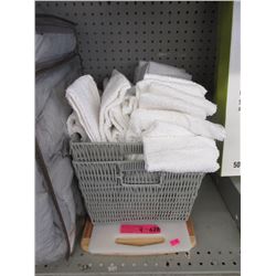 New White Hand Towels, Cutting Boards & Baskets