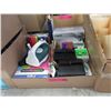 Image 1 : Steam Iron & Assorted Office Supplies