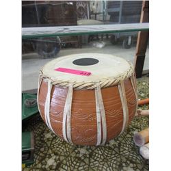 Hide Top Wood Drum
