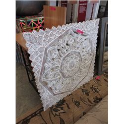 Large Mirror Back Wall Art