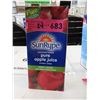 Image 1 : 2 Dozen 1 Liter Tetra Packs of Apple Juice