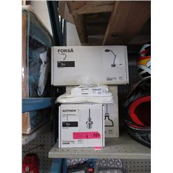 New Table Lamp & 3 Pendant Light Fixtures