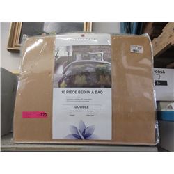 New 10 Piece Bed in Bag Set