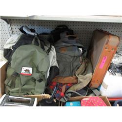 10 Assorted Backpacks & Carry Bags