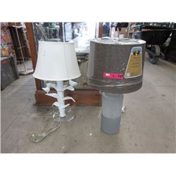 2 New Table Lamps with Shades